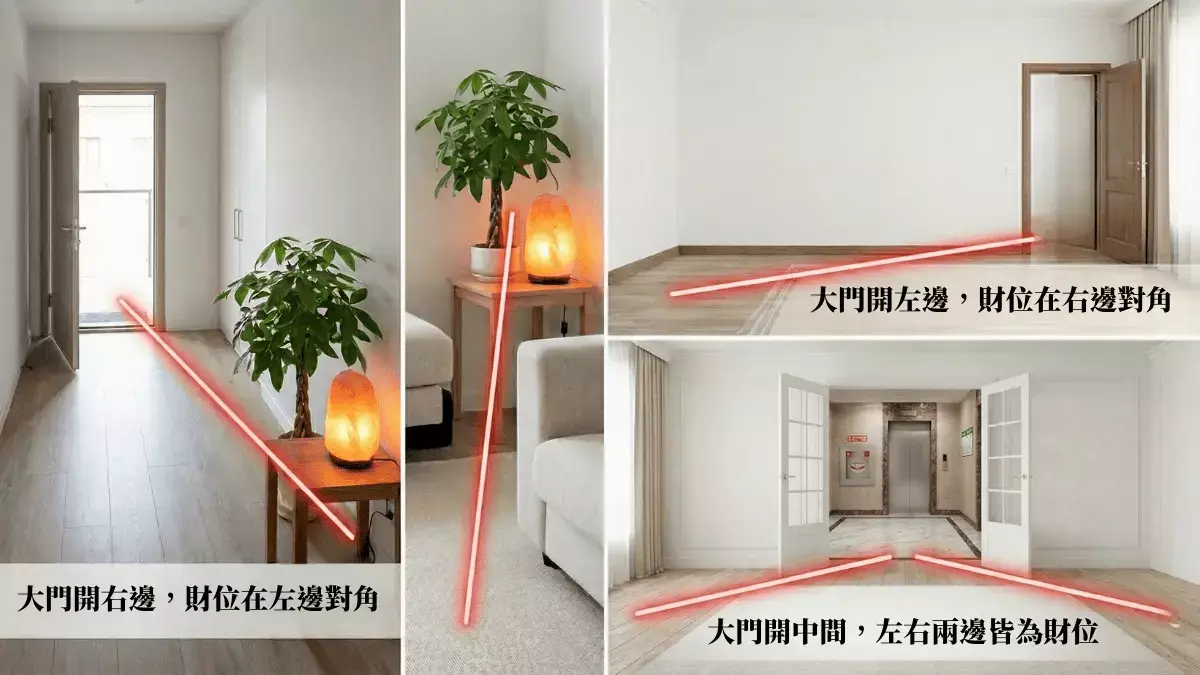 家中財位判斷法則