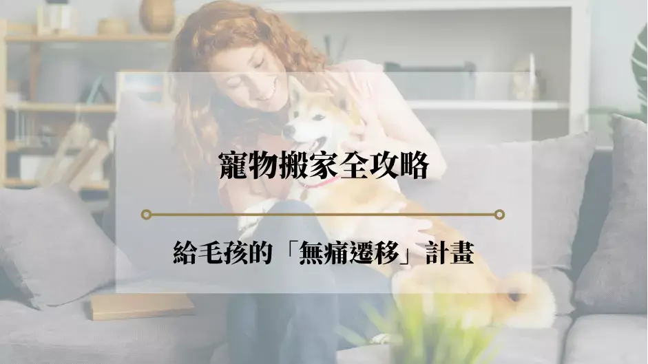 寵物搬家全攻略