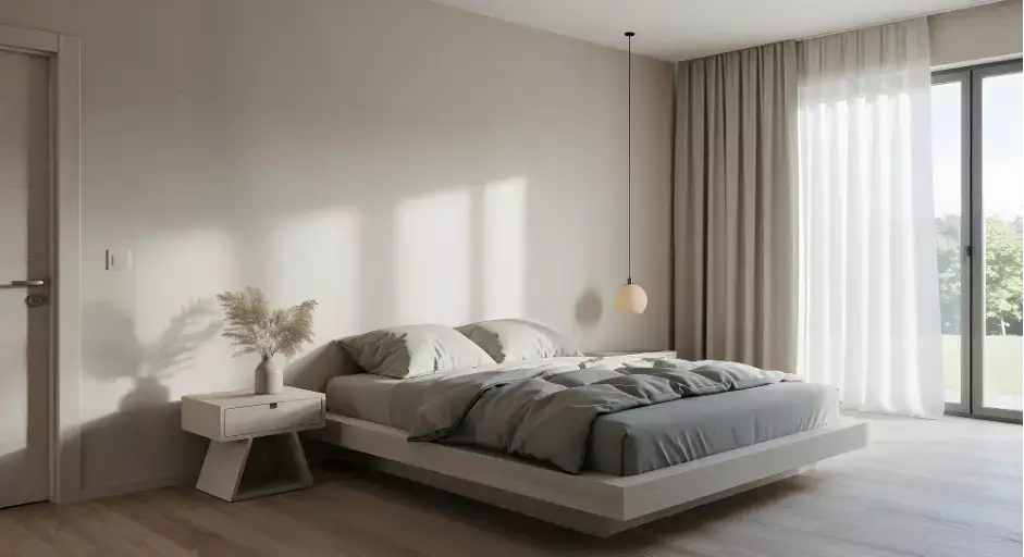 空間擺設：臥室與衛浴